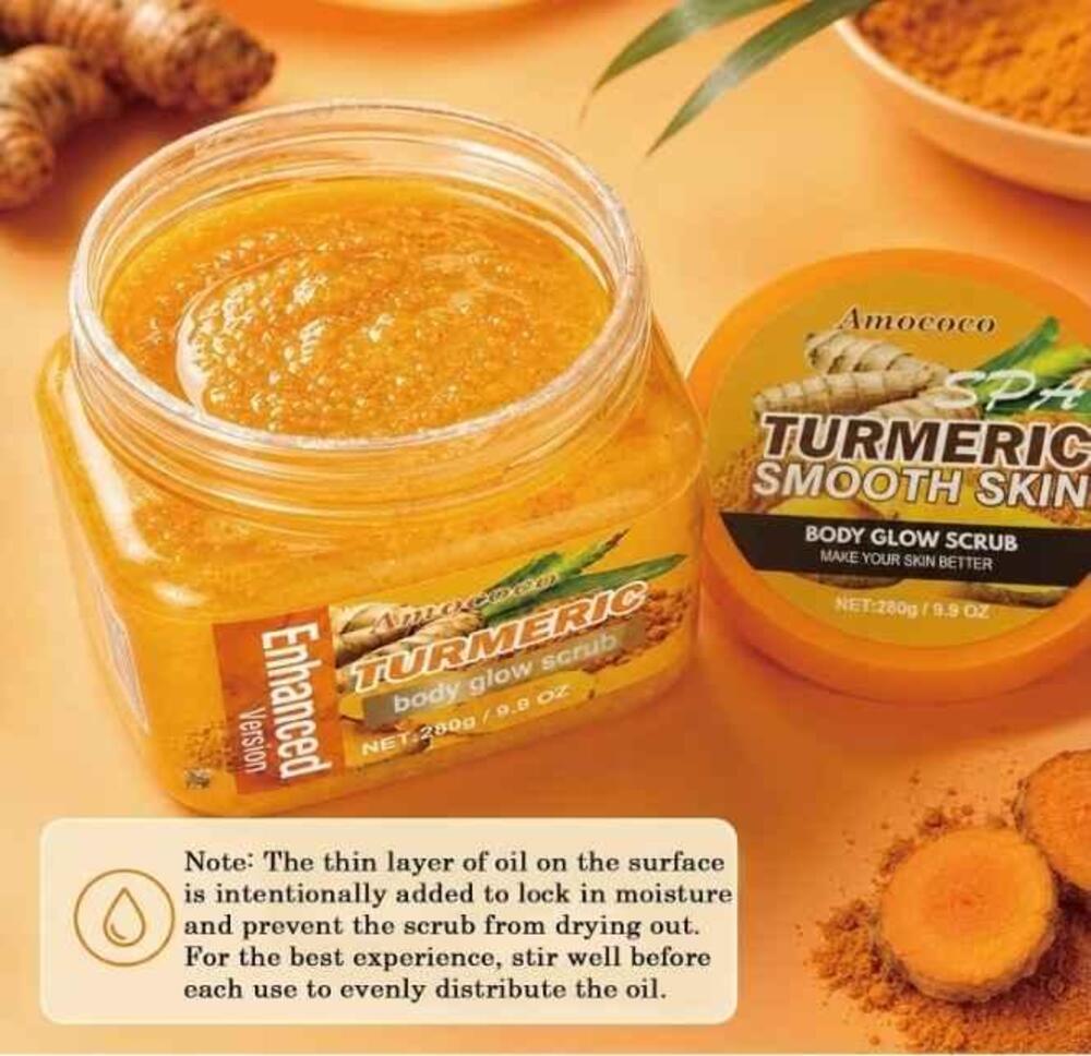 Turmeric Body Glow Scrub - Picture 6 of 9